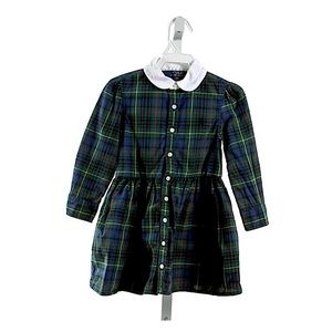 Plaid Polo girls dress